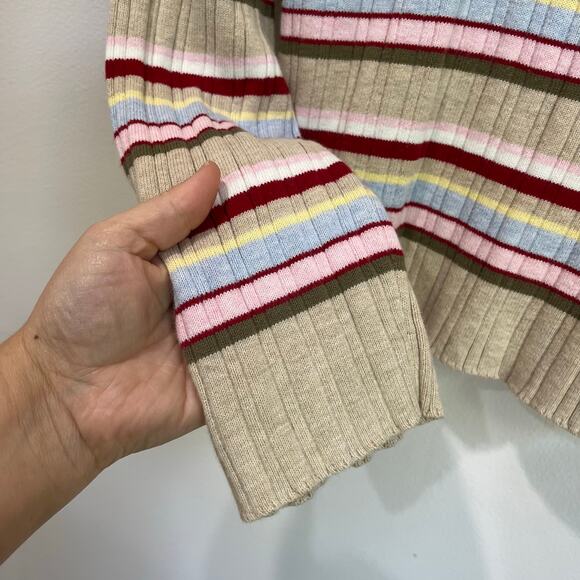 Tommy Hilfiger Striped Sweater Y2K Vintage Retro Coastal Prep Style XL - Picture 3 of 7
